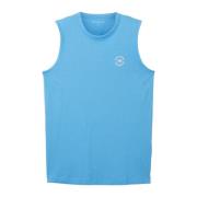 Ærmeløs tanktop med logoprint