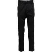 Mid-rise slim fit chinos midnatblå