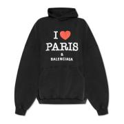 Sweatshirt med logo