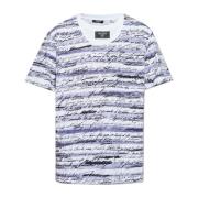 T-shirt med print