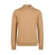 Mock sweater i ekstra fin merino