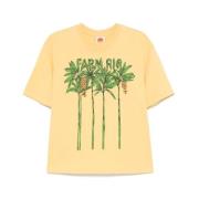 Gul Banan Grafisk Print T-shirt