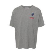 Grå Jersey Crew Neck T-shirt