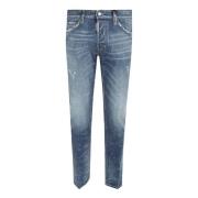 Blå Skinny Jeans AW24