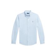 Piqué Oxford Mesh Bomuldsskjorte