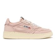 Rose Delave Suede Medalist Sneakers