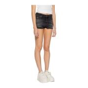 Bomuldsblanding Dame Shorts