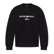 Sweatshirt med logo