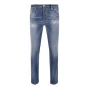 Stretch Bomuld Blandet Skinny Fit Jeans