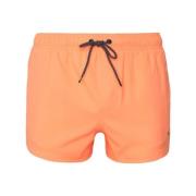 Orange logo trykt svømmeshorts