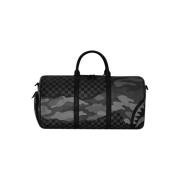 Sort Camo Tear Duffle Taske