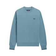 Blå Ash Crewneck Sweatshirt