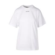 Oversize T-shirt i Blanc/Noir