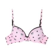 Eyestar Print Push Up Bra