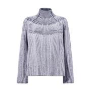 Jacquard Brynn Sweater Stilfuld Behagelig Unik