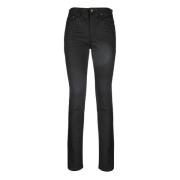 Sort Slim Fit Jeans Bukser