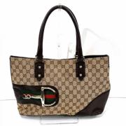 Pre-owned Canvas gucci-tasker