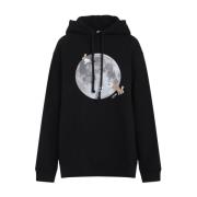 Sort Loose Fit Hoodie