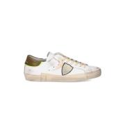 Hvide Flade Sko Paris Sneaker