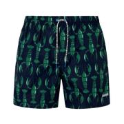 Mænds Lobster Bermuda Badeshorts