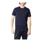 Mænds T-shirt i bomulds-polyester blanding