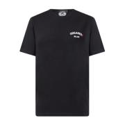 Logo Print Bomuld T-Shirt