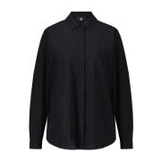 Elegant, Knaplukket Bluse