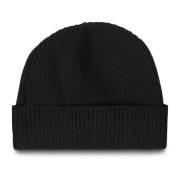 Kashmir Beanie med Foldet Kant