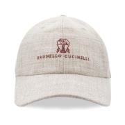 Sommer Baseball Hat med Broderet Logo