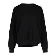 Elegant Oversized Bådudskæring Sweater