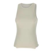 Hvid Jersey Tank Top