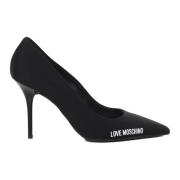 Klassiske Glamour?se Pumps med Mandelformet T?