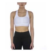 Crossback Mid Bra Hvid