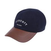 Sporty Baseball Cap med læder skygge