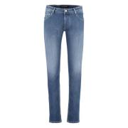 Klassiske Straight-Leg Jeans