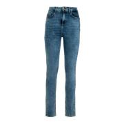 Højtaljede Skinny Jeans