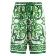 Silke Bermuda Shorts Maiolica Print