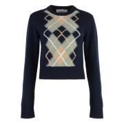 Ribbet Uld Cashmere Sweater