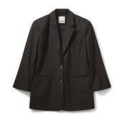 Klassisk Sort Blazer Kaisw Model