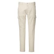 Beige Jeans Stilfuld Model