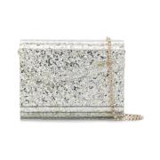 Glitter Candy Clutch med Pailletdetaljer