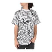 Logo Print Bomuld T-shirt