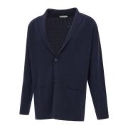 Midnight Blue Uld Blazer Sweater