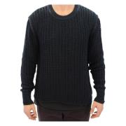 Blå Net Runway Sweater