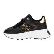 Sorte Runner Sneakers med 4G Logo