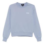 Flocked Sweatshirt