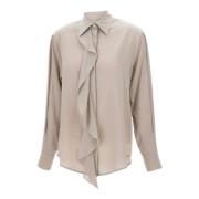 Silk 'New Cdc' Skjorte Beige