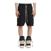 Sorte Cargo Bermuda Shorts