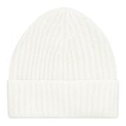 Kashmir Ribstrikket Beanie Hat