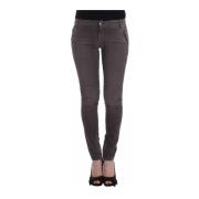 Grå Slim Leg Jeans - Elegance møder Komfort